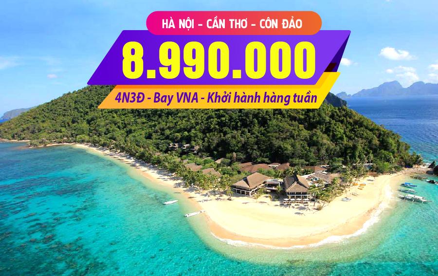NĐ01. (4N3Đ) Hà Nội | Cần Thơ | Côn Đảo | Hà Nội