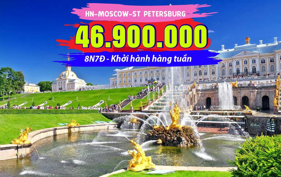 TK20. (8N7Đ) Hà Nội | Moscow | St Petersburg