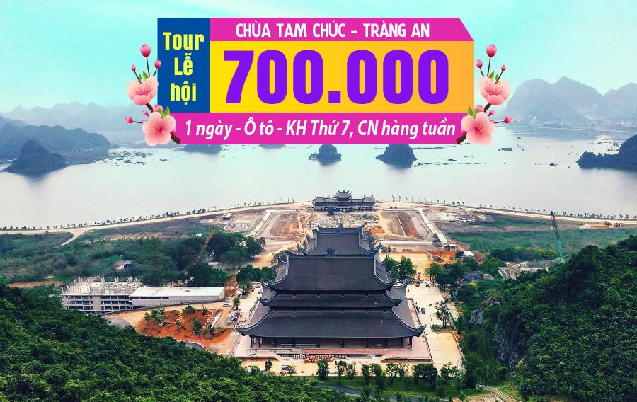 LH02. (1N) Hà Nội | Chùa Tam Chúc | Tràng An