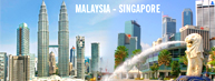 Lịch khởi hành tour Singapore - Malaysia - Indonesia